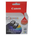 Genuine Canon Inkjet Cartridge PG-510BK + CL-511Color